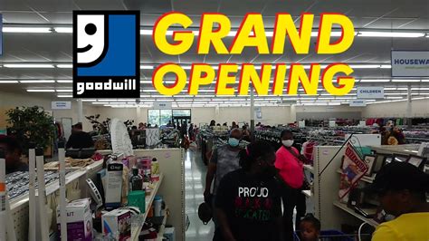 A ribbon-cutting and donation ceremony is planned at 10 a. . Goodwill grand opening 2023